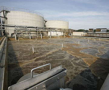 Membrane Bio Reactor - compact wastewater treatment with fibre membranes