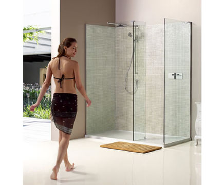 Boutique NWCC1790 walk-in corner shower