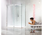Classica TSS1500 stainless steel sliding shower doors