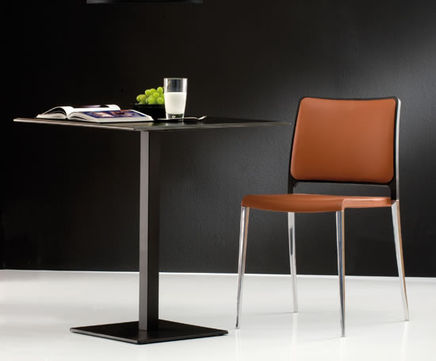 Pedrali Inox circular or square tables