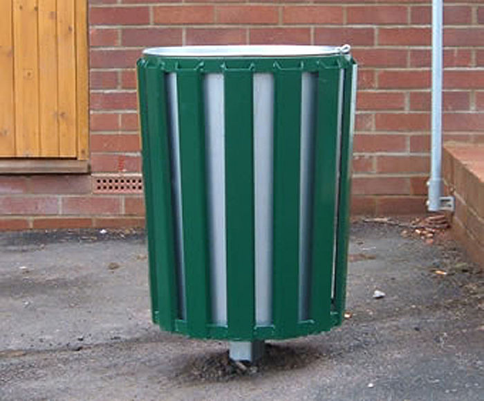 Neptune Metal Litter Bin Neptune Street Furniture ESI External Works