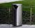 s11.3 stainless steel litter bin with ashtray 2