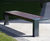 S64 Bench - hardwood and steel outdoor seating for public spaces 8