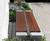 s83 - cut granite, 316 stainless steel and timber bench 5