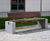s83 - cut granite, 316 stainless steel and timber seat 5