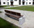 s83 - cut granite, 316 stainless steel and timber seat 4