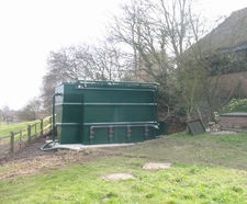 ECO-SAF biological treatment plant rental, Ightham Mote