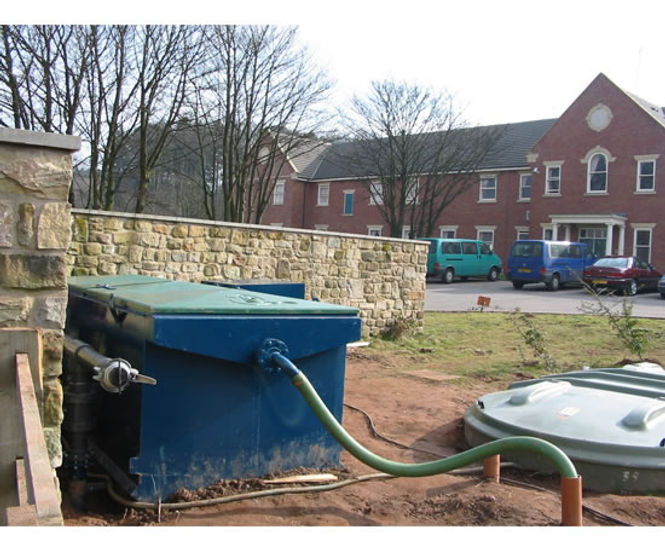 SAF nitrification upgrade, nursing home, Nottingham