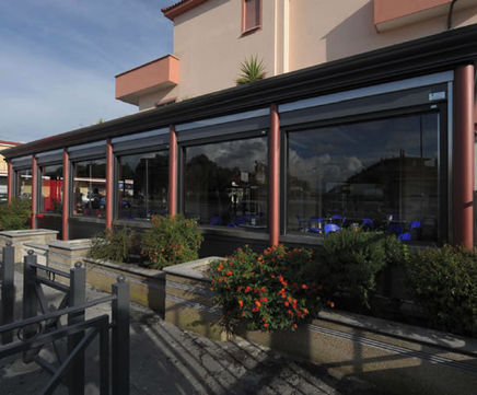 Custom-built dining gazebos and verandas