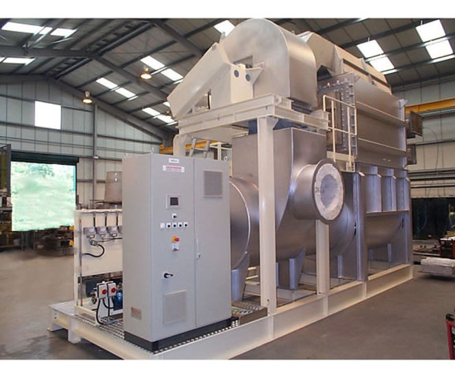 Thermal oxidiser and process heater, Dickinson Legg Process Combustion