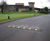 SitecopPlus Speed Ramp - recycled rubber HGV speed bump for car parks 10