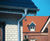 Zinc roof drainage system with gutters and downpipes 5