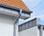 Zinc roof drainage system with gutters and downpipes 7