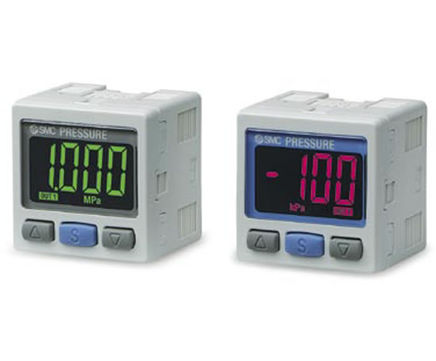 ISE80 series digital pressure switch for fluids