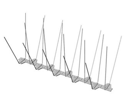 Spike point prevention bird control systems