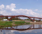 Bow arch bridges