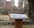 Oak lectern-frame Interpretation Panels - outdoor educational park signs 10
