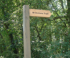 Wooden fingerposts for parks, trails and open spaces