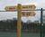 Wooden fingerposts for parks, trails and open spaces 9