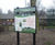 Vertically mounted metal interpretation Panels - outdoor signs 7