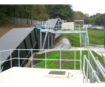 Hydropower screw generator, Esholt WwTW