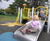Shop & Slide - inclusive metal climbing frame for toddlers and children 6