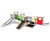 Shop & Slide - inclusive metal climbing frame for toddlers and children 4