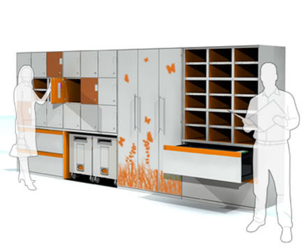 Kennel storage wall
