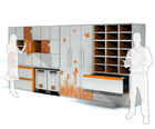 Kennel storage wall