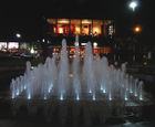 Plaza fountains
