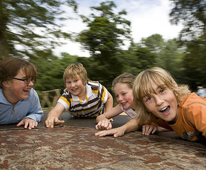 Adventure playground, Castle Howard Estate, York