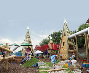 Natural adventure playground, Little Wormwood Scrubs