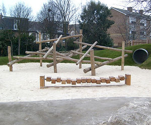 Playscape, King George's Field, Hanwell, West London