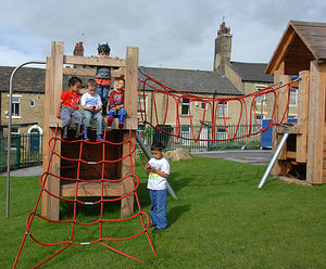 Developmental play area, St Edmunds Nursery School