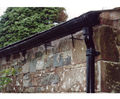 Common half-round cast iron gutters
