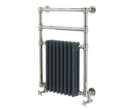 Regency wall-mounted radiator/heated towel rail - OG009