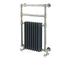 Regency wall-mounted radiator/heated towel rail - OG009
