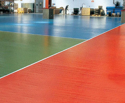 Epoxy Gloss Coat decorative industrial floor coating