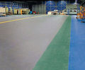 Interlocking flooring tiles for damaged surfaces