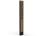 Girder Sign - steel girder structure with signage