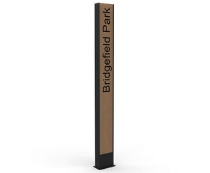 Girder Sign - steel girder structure with signage