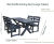 Birchcliffe Garden Table and Chairs - recycled plastic outdoor dining set 14