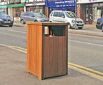 LBS 112 / 220 Square Lockable Litter Bin