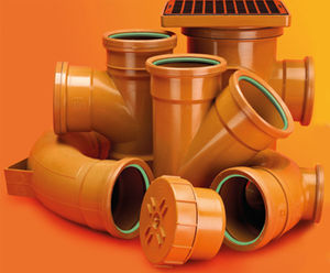Wavin OsmaDrain - foul and surface water drainage pipes and fittings system