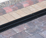 Wavin Osma Domestic Rain Channel - plastic surface water drain for homes