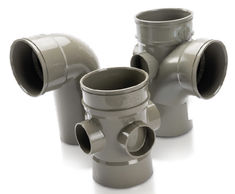 Wavin Solvent Waste and Traps - plastic waste pipes for drainage systems