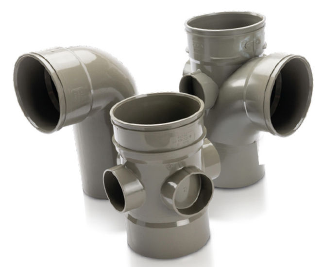 Wavin Solvent Waste and Traps - plastic waste pipes for drainage systems