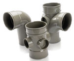 Wavin Solvent Waste and Traps - plastic waste pipes for drainage systems