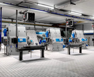 HUBER Multi-Rake Bar Screen RakeMax® - stainless steel wastewater screen