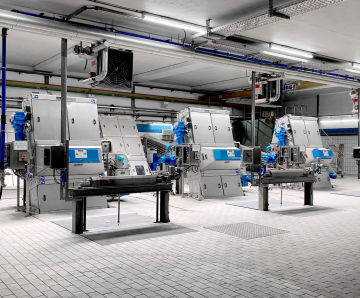 HUBER Multi-Rake Bar Screen RakeMax® - stainless steel wastewater screen
